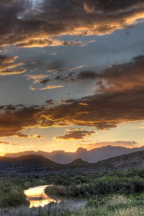 Big Bend Sunset Rio Grande Photograph By Jane Linders Fine Art America