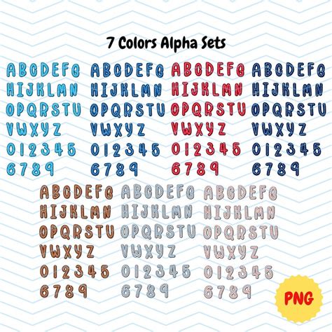 Independence Day Alphabet Png Bundle America Png Th Of July Png Usa