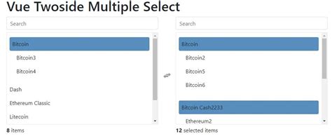 GitHub Jangjaeyong Vue Twoside Multiple Select