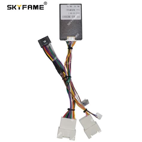 Skyfame Pin Car Wiring Harness Adapter Canbus Box Decoder For