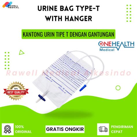 Jual Urine Bag T Valve Ml Kantong Urin Type T With Hanger