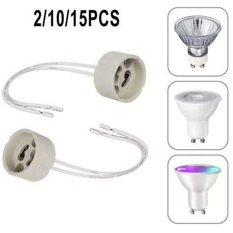 Connexion S Curis E Pour Ampoules Gu Avec Support De Lampe Douille En