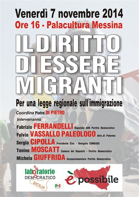 Diritto Di Essere Migranti Al Palacultura Tavola Rotonda Organizzata