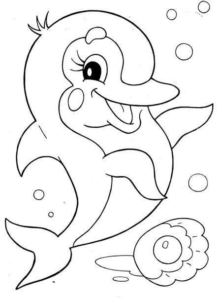 Pin by Maria Stefanova on ОЦВЕТЯВКИ Dolphin coloring pages Coloring