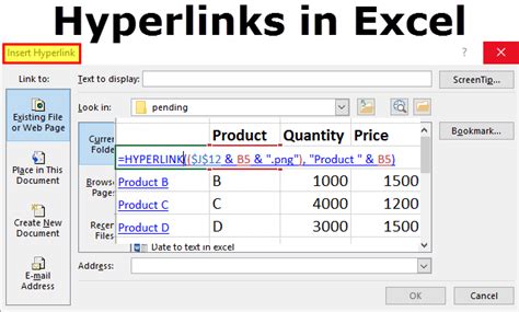 Hyperlinks In Excel Meaning Uses How To Insertcreate