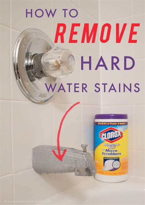 How To Remove Hard Water Stains On Chrome Hard Water Stain Remover