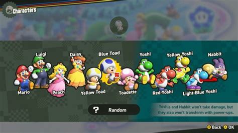 Super Mario Bros Wonder Shows Full Lineup Of Playable Characters