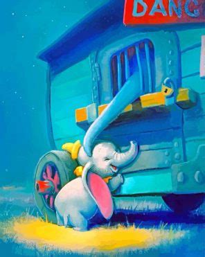 Dumbo Animation Paint By Numbers Numeral Paint Kit