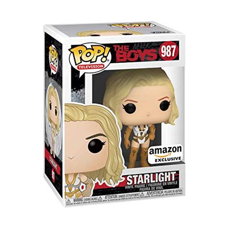 Funko Pop! TV: The Boys - Starlight in Bodysuit, Amazon Exclusive, 3.75 ...