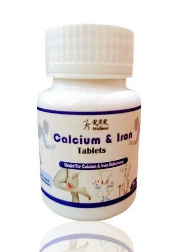 Calcium And Iron Tablets At ₹ 55bottle Heme Iron Tablet In