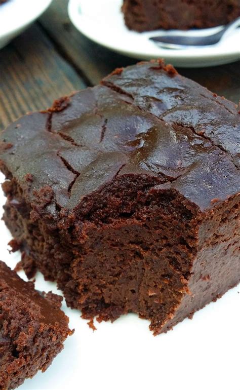 Brownie Z Czerwonej Fasoli Recipe Healthy Sweets Yummy Food Food