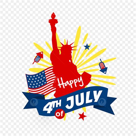 Happy 4th Of July Clipart Hd PNG 4th Of July Holiday Firework Design