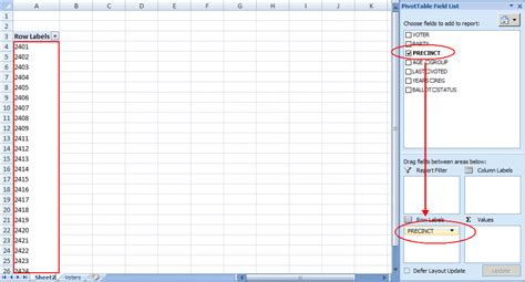 Excel Pivot Table Tutorial Sample Productivity Portfolio