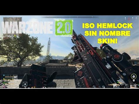 ISO HEMLOCK SIN NOMBRE SKIN Call Of Duty Warzone 2 0 YouTube