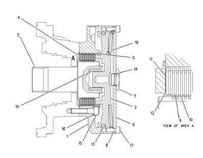 Moteur Rotation Tourelle Assemblage Cuoq Forest Diffusion