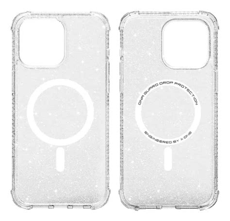 Capa Dropguard Pro Glitter Magsafe White X One Iphone