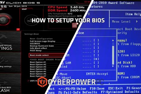 How To Setup Your Bios Cyberpowerpc Tech Tips Blog Cyberpowerpc Uk