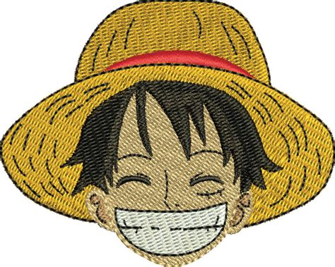 Matriz Bordado Do Luffy One Piece Chap U De Palha Elo