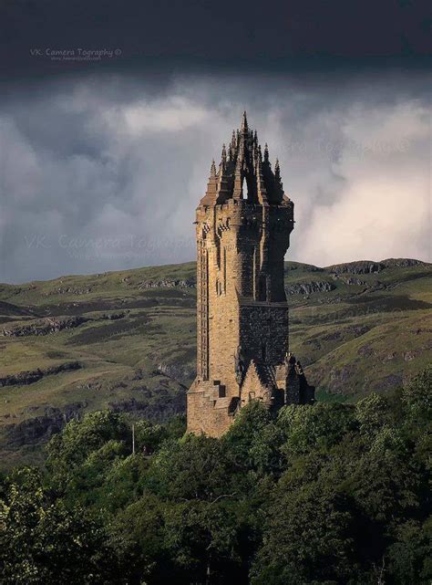 The Braveheart Tower The National William Wallace Memorial Monument Is