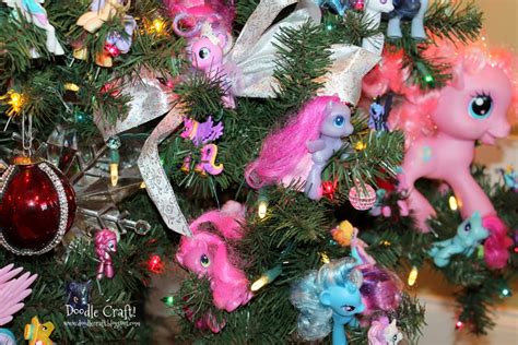 Doodlecraft: My Little Pony Christmas Tree