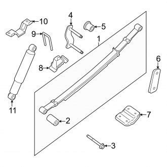 2025 Nissan Frontier Shocks Struts Front Rear CARiD