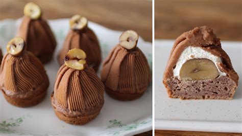 The Most Delicious Chestnut Dessert Mont Blanc 유명 디저트샵 부럽지 않은 몽블랑 케익