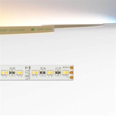 dualweiße CCT LED Streifen mit kalt und warmweiße