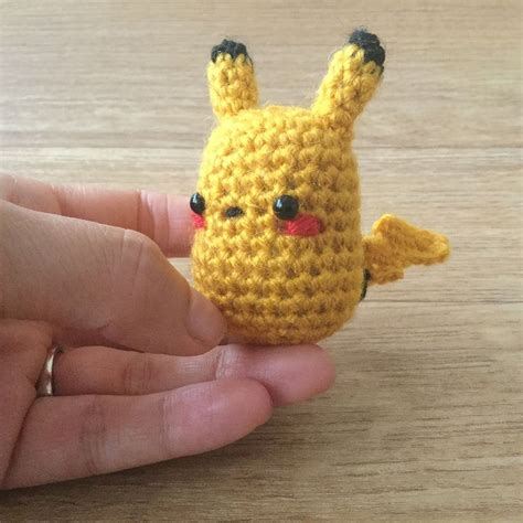 Amigurumi Pikachu For Crochetgo Pokemongo Pikachu Crochet