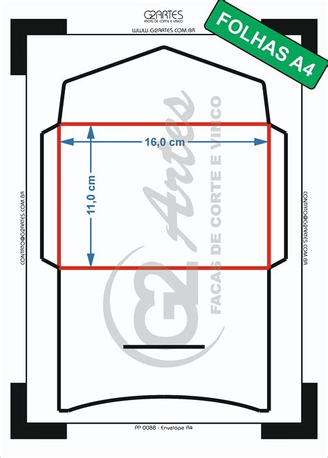 Envelope Faca
