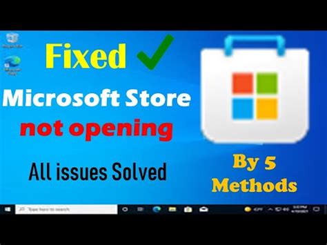 How To Fixed Microsoft Store Not Working Fixed Microsoft Store Not