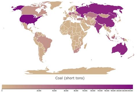 Map Of Coal Reserves Worldwide Interactive Map Map Coal