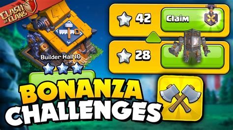 Easily Star The Bonanza Challenges Clash Of Clans Youtube