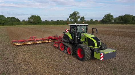 The New CLAAS Axion Terra Trac Tractor YouTube