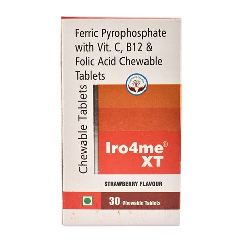 Ferric Pyrophosphate Vitamin C B12 Folic Acid Tablets At Rs 475 Bottle