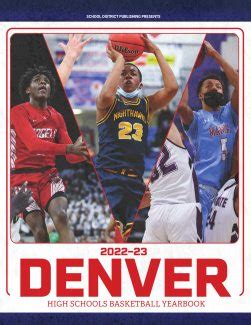 2022 Denver High Schools Basketball Yearbook