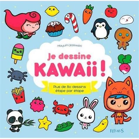 Livre Je Dessine Kawaii Plus De Dessins Tape Par Tape