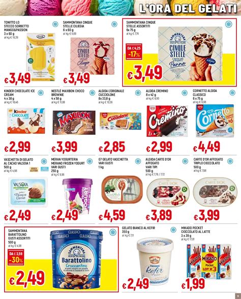 Volantino Famila L Ora Del Gelati Dal Giugno Offerte A Pagina