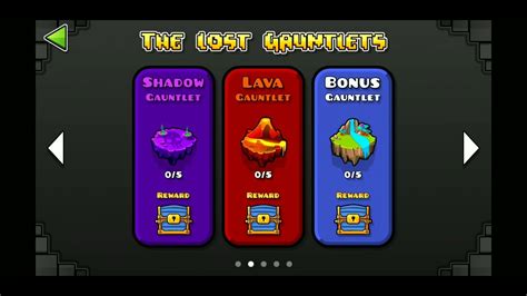 gd gauntlets but 1 and 2 attempts - YouTube