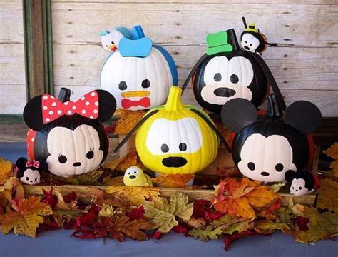 Disney Painted Pumpkin