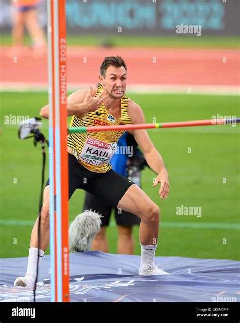 Niklas Kaul Ger Gesture Gesture High Jump Decathlon On August Th