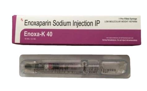 Enoxa K Mg Injection At Rs Piece Enoxaparin Injection In Pune