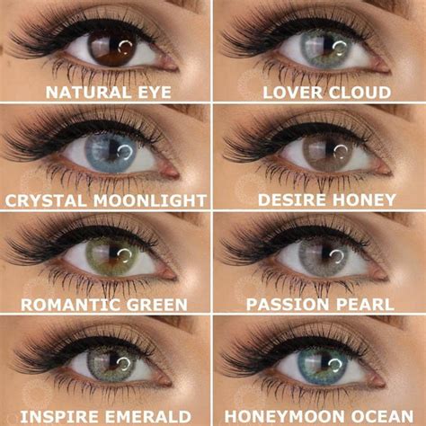 Contact Lens Colors For Brown Eyes