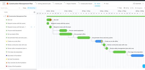 Construction Management Plan | Template by ClickUp™