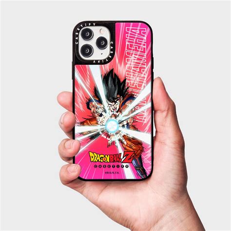 Casetify Co Lab Dragonball Z Goku Kamehameha Case For Iphone