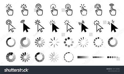 36050 Hand Pointer Icons Pointer Click Cursor Icon Click Finger