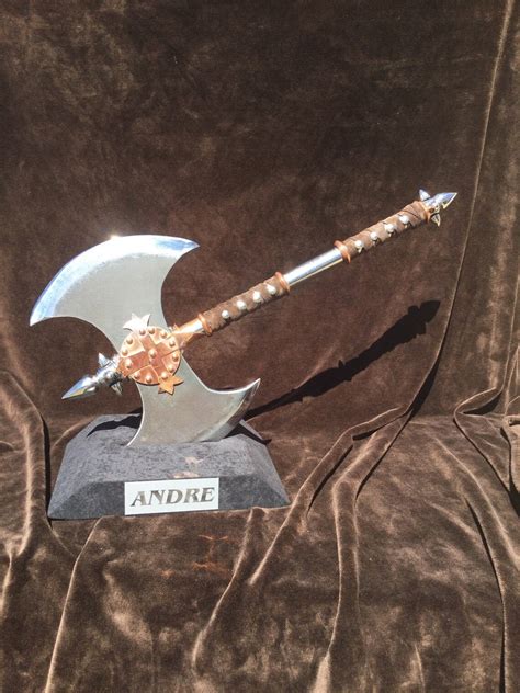 Double Headed Medieval Battle Axe - Etsy