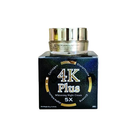 4k Plus Whitening Night Cream 20g Zalabt