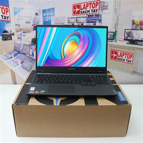 Laptop Lenovo Legion 15Arh05 R5 4600H Ram 8Gb M2 Ssd 512Gb Fhd 120Hz