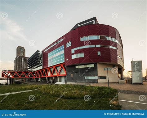 Rotterdam The Netherlands May 31 2018 Modern New Luxor Theater