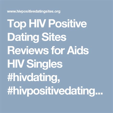 Pin On Best Hiv Dating Positive Singles Sites